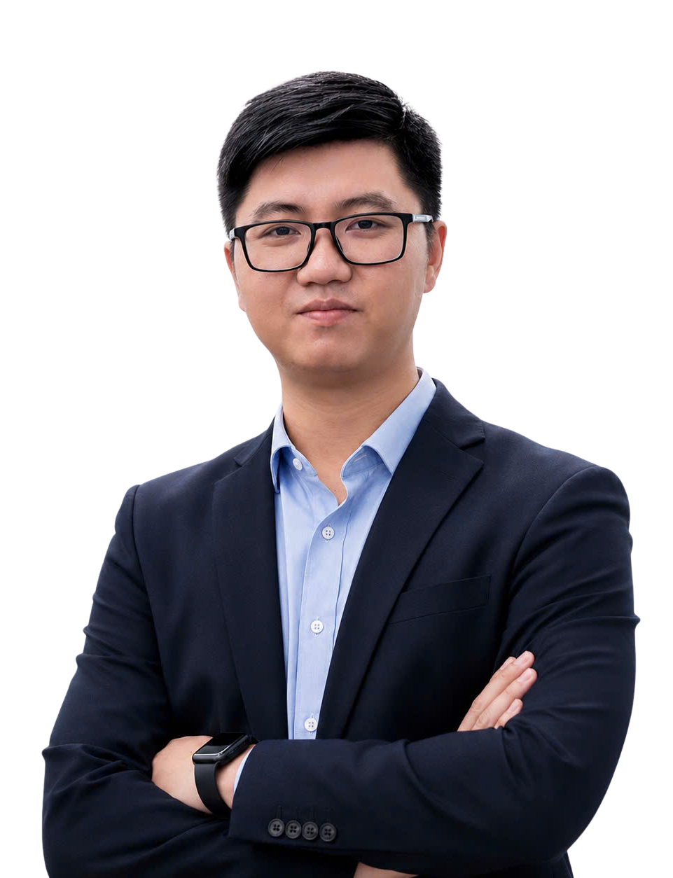 Portrait of Hoang Tran-Huy, Founder and CEO of MLTech Soft